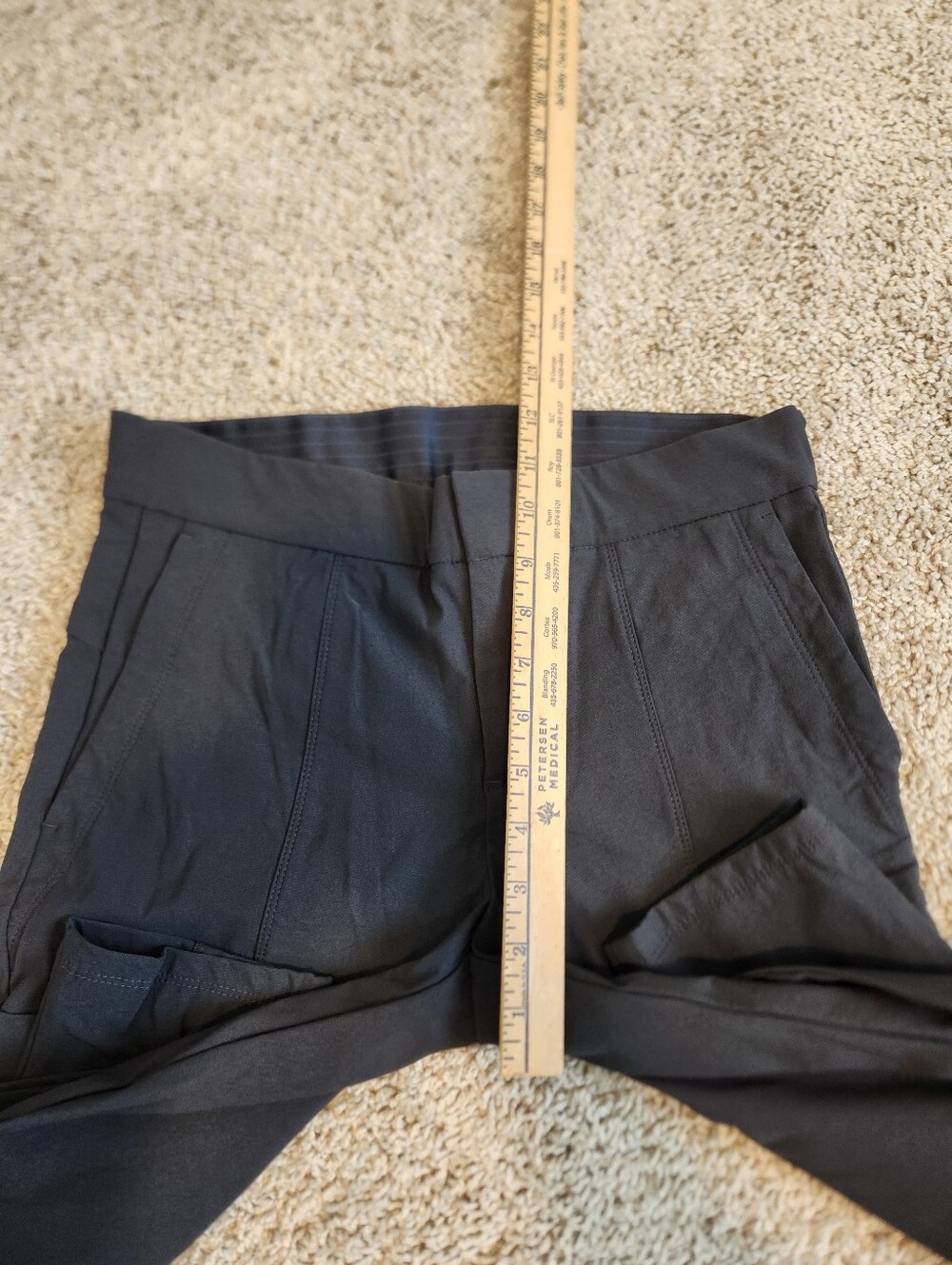 Athleta Wander Stash Skinny Pant Navy Blue Size 2 - Picture 7 of 9